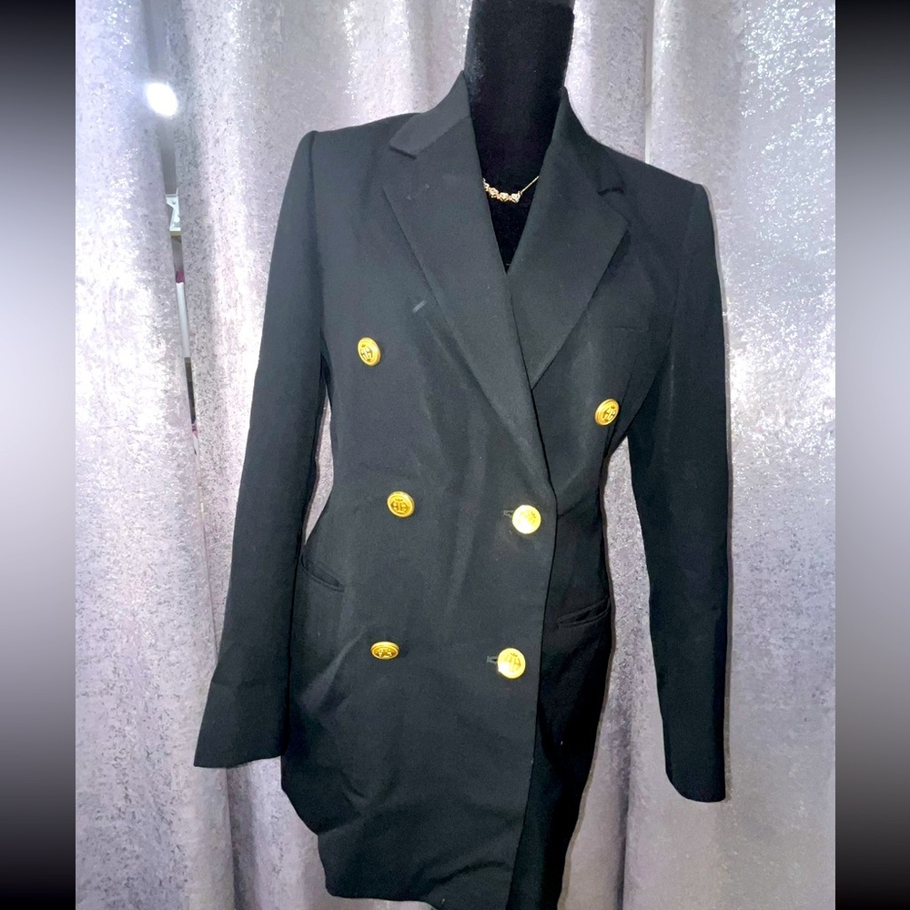 Ann Freedburg Vintage Black Blazer